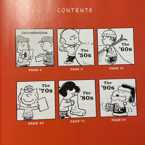 Vintage- The Joy of A Peanuts Christmas-50 Years of Comics- Hallmark c2000 - Picture 4 of 8